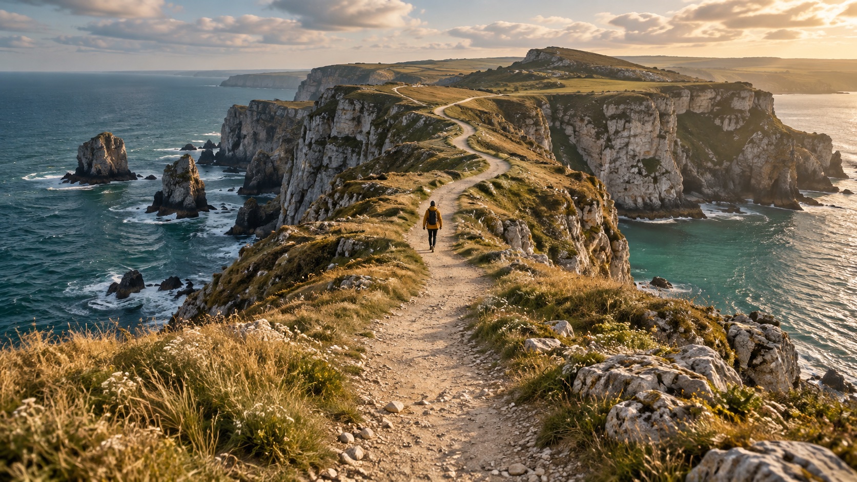 An illustrative coastal film frame